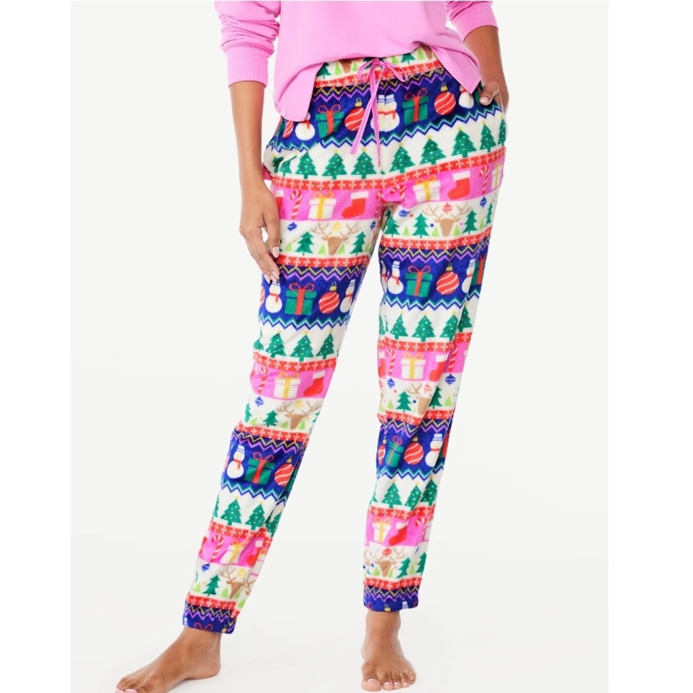 JoySpun • Plush Fleece Sleep Joggers - Picture 2 of 6